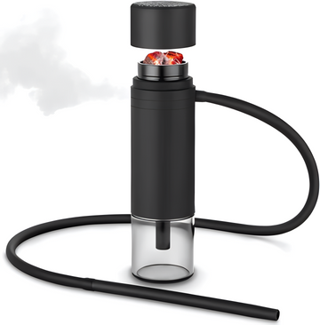 'Portable Car Hookah | Travel Shisha with Cup Holder'