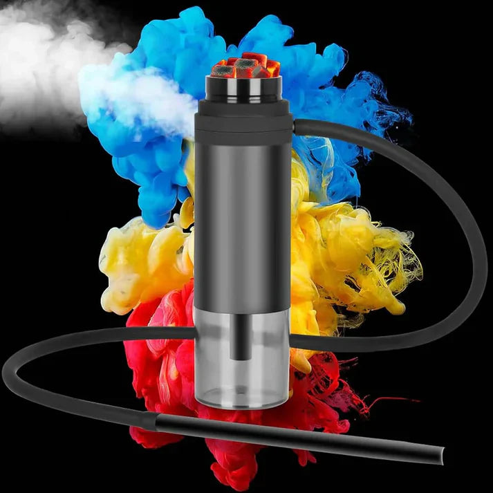 'Portable Car Hookah | Travel Shisha with Cup Holder'